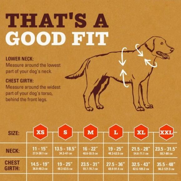 Arcadia Trail High Visibility Orange Dog Flotation Vest Life Jacket Size MED - Picture 11 of 11